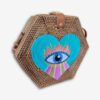 “Eye Of The Heart Collection” Tasarım Rattan Çanta