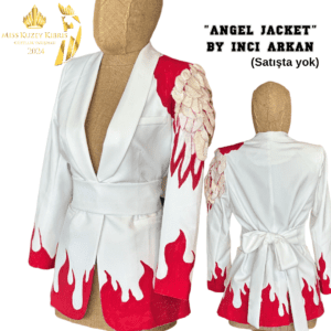 Miss Kuzey Kıbrıs 2024 “ANGEL JACKET”40.yılın anısına saklanmak üzere Günkut Ajans‘a verildi.