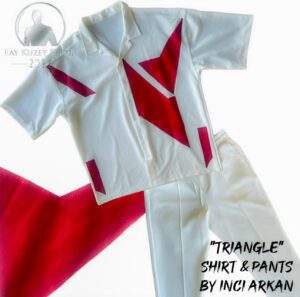 Bay Kuzey Kıbrıs 2024 “TRIANGLE” Shirt & Pants by İNCİ ARKAN