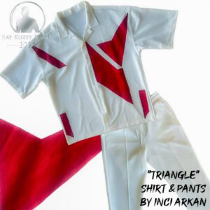 Bay Kuzey Kıbrıs 2024 “TRIANGLE” Shirt & Pants by İNCİ ARKAN