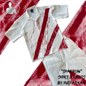 Bay Kuzey Kıbrıs 2024 “SPARROW” Shirt & Pants by İNCİ ARKAN