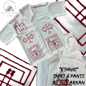 Bay Kuzey Kıbrıs 2024 “ETHNIC” Shirt & Pants by İNCİ ARKAN