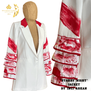 Miss Kuzey Kıbrıs 2024 40. Yıl Özel Koleksiyonu “STARRY NIGHT”Jacket by İnci Arkan